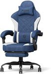 PZDO Gaming Chair with Footrest & H