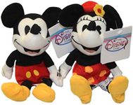 Disney Japan 30's Mickey & Minnie Bean Bag Set [Toy]