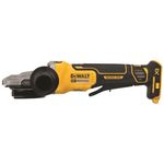 DEWALT 20V MAX* XR Angle Grinder with Brake, 5-Inch, Flathead Paddle Switch, Tool Only (DCG413FB)