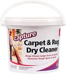 Capture Carpet & Rug Dry Cleaner w/Resealable lid - Home, Car, Dogs & Cats Pet Carpet Cleaner Solution - Strength Odor Eliminator, Stains Spot Remover, Non Liquid & No Harsh Chemical (4 Pound)