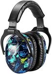 ZOHAN 030 Children's Easily Adjustable Noise Cancelling Headphones with Carry Bag, SNR 27dB for Autism, ADHD, Fireworks, Concert, Graffiti