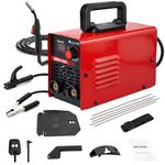 MMA Welder, Welding Machine 220V, Portable 20-250A IGBT Inverter Welder Kit with 5xWelding Sticks & Mask, Digital Display LCD,ARC Stick Welder, Suitable for Beginners & DIY, for Home Use