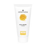 Orientana - Natural Rich Face Cream Turmeric | 99.7% Natural Organic | Anti Aging Moisturiser For Women | Aloe Vera And Shea Butter | Firming & Hydrating Every Skin Type - 30g