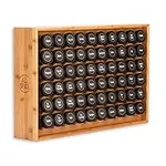 AllSpice Wood Spice Rack, Includes 