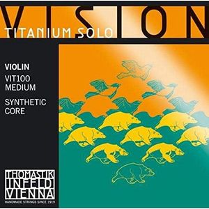 Thomastik Vision Titanium Solo 4/4 Violin String Set - Medium Gauge