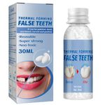 Temporary Tooth Filling,Temporary Tooth Repair Kits,Tooth Filling Repair Kit,Dental Repair Kit,Tooth Repair Beads,False Teeth for Temporary Tooth Filler,Moldable False Teeth for Fixing,Dental Filling