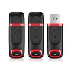 JUANWE 3 Pack 64GB USB 3.0 Flash Drive USB Stick Memory Stick 3.0 High Speed Thumb Drive 64gb Jump Drive Portable Pen Drive with LED Indicator for PC Laptop Backup Storage Data (64G)