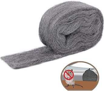 TAFFY'S Steel Wool for Mice Control - 1 Pack of 3×15Ft Steel Wool, Gap Filter for House & Garage - Keep Mice Away from Holes, Siding, Pipeline, Vents in Garden, House, 5.29oz