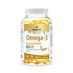 MapleLife - Omega-3 Deep Sea Fish Oil - High Potency - Brain & Heart Health Support - DHA, EPA, Omeaga-3 Fatty Acids - Fish Oil Softgels 1000 Mg - 300 softgels