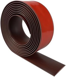 Floor Transition Strip 2" Self Adhesive Flat Vinyl Flooring Transitions Strip with Strong Backing (5cm, 20FT, Red Oak)