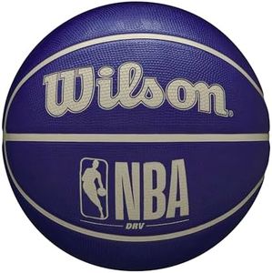 WILSON NBA DRV Outdoor Basketball - Indigo/Beige, Size 5-27.5"