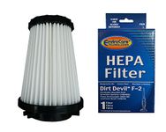 EnviroCare HEPA Vacuum Filter for Dirt Devil Dynamite, Quickvac, Power Stick Upright and Power Reach