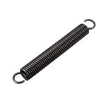 sourcingmap Extension Spring - 2.5mm Wire Dia , 18mm OD , 150mm Free Length Spring Steel Small Dual Hook Tension Spring