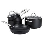 Prestige Scratch Guard Aluminium Cookware Set, 5pce