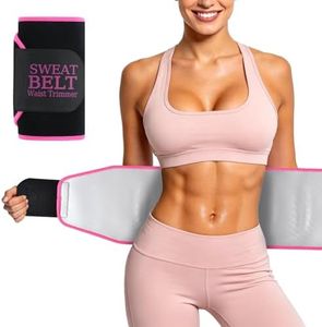 Lisacool Waist Trainer for Women Lower Belly Fat,Waist Sweat Band for Women,Belly Band Sweat Belt,Stomach Wrap,Body Shaper Silver-red
