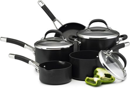 Circulon 5-Piece Induction Pan Set – Non-Stick, Black