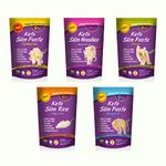 Eat Water Slim Noodles, Fettucine, Shirataki, Penne, Spaghetti & Rice 270g Organic (3 of Each) - Konjac Flour Keto Paleo Diet - Low Carb Zero Calorie Fat Free Ready to Eat Meal