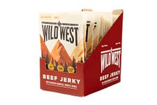 Wild West Honey BBQ Beef Jerky, 35 g, Pack of 12