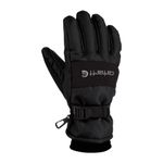 Carhartt Men's W.P. Waterproof Insulated Work Glove, Black, Medium