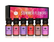 P&J Trading Fragrance Oil | Summer Flowers Set of 6 - Scented Oil for Soap Making, Diffusers, Candle Making, Lotions, Haircare, Slime, and Home Fragrance