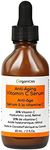 OrganiCAN DOUBLE SIZE (60 ml) 20% Vitamin C Anti Aging Serum for Face with Hyaluronic Acid, Organic, Vegan - Skin Brightening for Dark Spots, Made in Canada