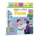 Seek And Find - Places : Early Learning Board Books With Tabs