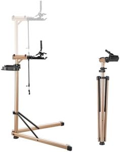 VEVOR Bike Repair Stand, Max. 110 lb Heavy-duty Bicycle Work Stand with 40.3-59.4 in Adjustable Height & Large Tool Tray, Foldable Ebike Maintenance Rack, Shop Home Mechanics for Mountain Road Bike