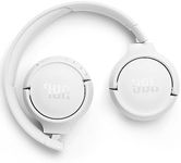 JBL Tune 520 Bluetooth On-Ear Headphones, White