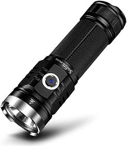 Sofirn SP33 V3 Rechargeable Led Flashlight, High lumen 3500lm Powerful Cree XHP50.2 Torch, 26650 battery and Type-c Cable Inserted