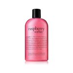 PHILOSOPHY 3-in-1 shampoo, shower gel & bubble bath for Women, raspberry sorbet 480ml - cleanses, conditions, softens skin & hair