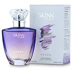 Skinn by Titan Sheer Long Lasting Everyday Eau De Parfum for Women - 20 mL | Women's Fragrance | Premium Fragrance | Women's Perfume | Gift for women