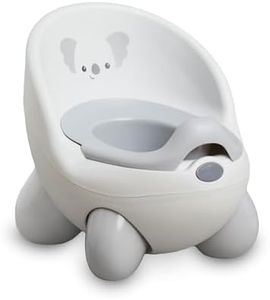 Infantino Potty Pals Potty Seat - Potty Training Toilet, Removable Bowl with Splashguard, Slip Resistant Feet, Gray Koala