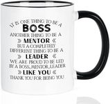 YHRJWN Gifts for Boss, It’s One Thing To Be a Boss Mug, Best Boss Gifts for Men Women, Boss Day Gifts, Cool Gifts for Bosses, Mentor Leader Gifts, Boss Coffee Mug, 11Oz