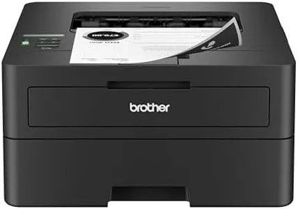 Brother HL-L2460DW Wireless Compact Monochrome Laser Printer with Duplex, Mobile Printing, Black & White Output | Includes Refresh Subscription Trial(1), Amazon Dash Replenishment Ready