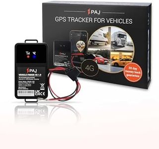 PAJ Vehicle Finder 4G 1.0 – Direct Battery Connection (9–75V) – Real-Time GPS Tracker for Cars, Motorcycles, Trucks & Fleets – Vehicle Tracking Device for Australia & Worldwide Fleet Management