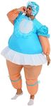 GOPRIME Baby Doll Inflatable Costume, Adult Size (blue)