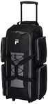 Fila 32" Large Lightweight Rolling Duffel Bag, Black, One Size