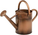 Homarden 1 Gallon Copper Colored Watering Can - Metal Watering Can with Removable Spout, Perfect Plant Watering Can for Indoor and Outdoor Plants (House Plants) - Ideal Decoration