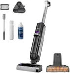 Eureka Cordless Wet Dry Cleaner Self Cleaning Vacuum and Mop Combo, 3 Modes, Good for Hard Floors Pet Hair Sticky Messes, RapidWash NEW630PL, Purple