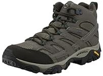 Merrell Men's Moab 2 Mid GTX Waterproof Walking Shoe, Beluga, 11