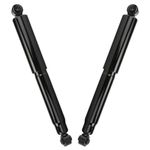 AutoShack Rear Shock Absorbers Pair of 2 Driver and Passenger Side Replacement for Pontiac Torrent Suzuki XL-7 2005-2017 Chevrolet Equinox 2010-2017 GMC Terrain 2002-2010 Saturn Vue AWD FWD KS21260PR