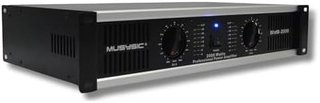 MUSYSIC 2 Channel Power Amplifier D