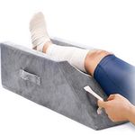 LightEase Memory Foam Post-Surgery Leg, Knee, Ankle Support and Elevation Wedge Pillow