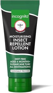 Incognito Insect Repellent Lotion 100 ml - Protects For Up To 7 Hours - Natural, DEET free formula - Insect Repellent & Moisturiser For Soft Protected Skin - Travel Friendly Organic Mosquito Repellent