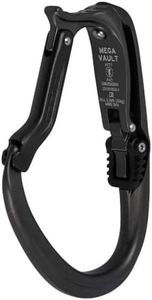 DMM Wales MEGA Vault Black Tool Carrier for Harness Bag or Webbing Racking Carabiner MATT Grey, Black