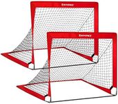 SONGMICS Kids Soccer Goals for Back