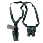 Galco International Vertical Shoulder Holster System for 1911 5-Inch Colt, Kimber, para, Springfield (Black, Ambi)
