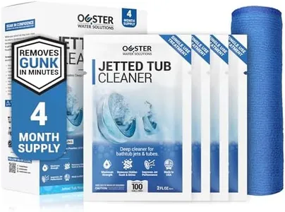 Ouster Jetted Bath Cleaner and Purge – Removes Black Flecks and Gunk