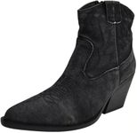 LoudLook Ladies Ankle Cowboy Boots 