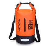 Dry Bag 5L/10L/20L/30L Wet Bag Waterproof Bag with Phone Pouch Double Shoulder Strap Backpack for Travelling Fishing Cycling Kayaking Swimming Boating Beach